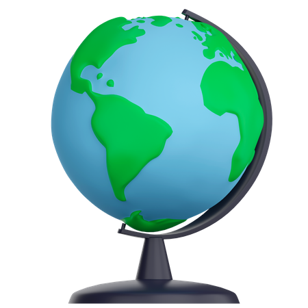 Table Globe  3D Icon
