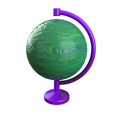 Table Globe 3D Icon