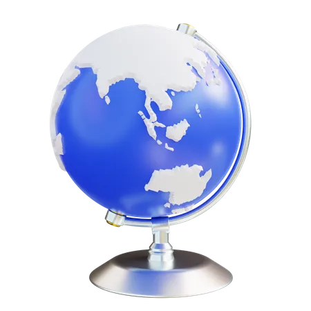3 D Illustration Geography 3D Icon