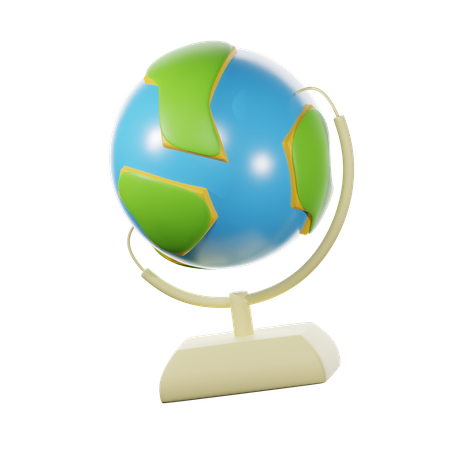 Globe de table  3D Icon