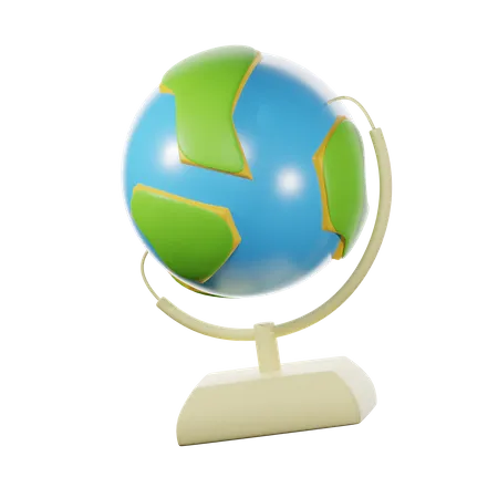 Geography Education Icon 3D Icon