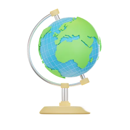 Education Globe 3D Icon