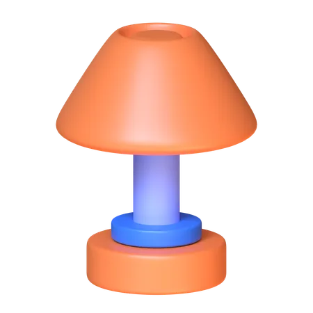 Table Lamp 3 D Resort Icon 3D Icon