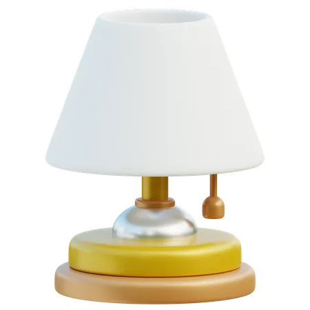 Table Lamp Home Appliances 3D Icon