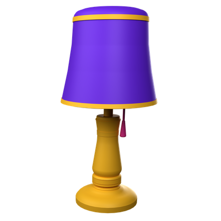 Table Lamp  3D Icon