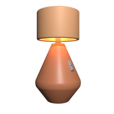 Table Lamp  3D Icon
