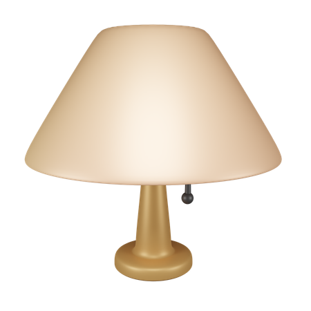 Table Lamp  3D Icon