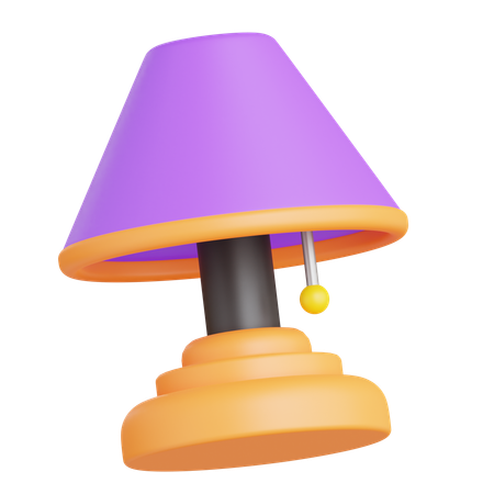 Table Lamp  3D Icon