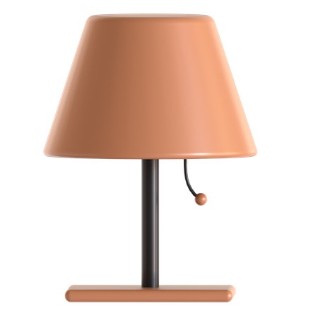 Table Lamp  3D Icon