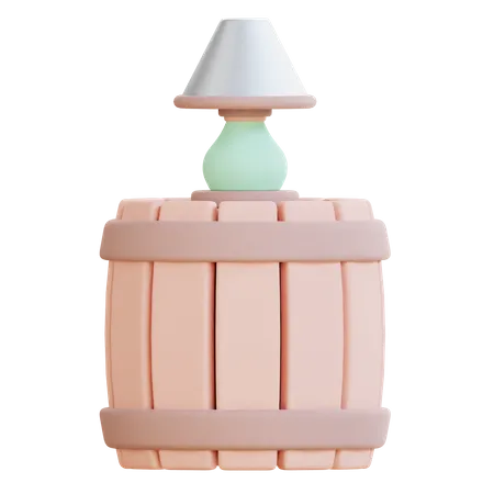 Table Lamp  3D Icon