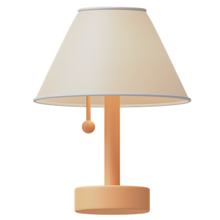 Table Lamp  3D Icon