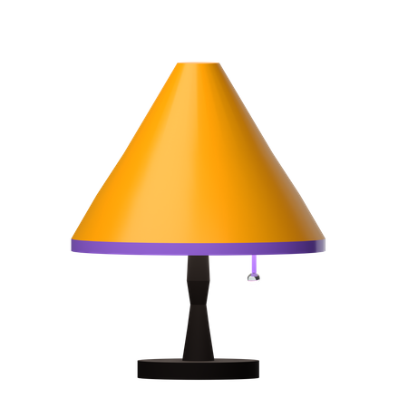 Table Lamp  3D Icon