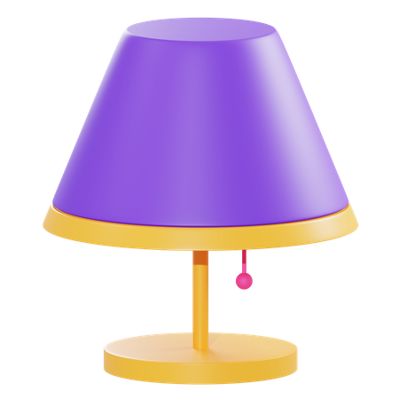 Table Lamp  3D Illustration