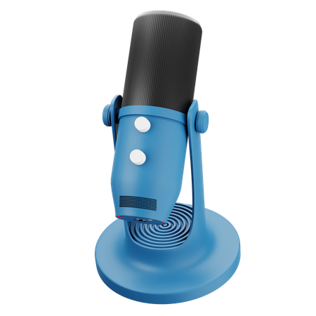 Table Mic  3D Icon