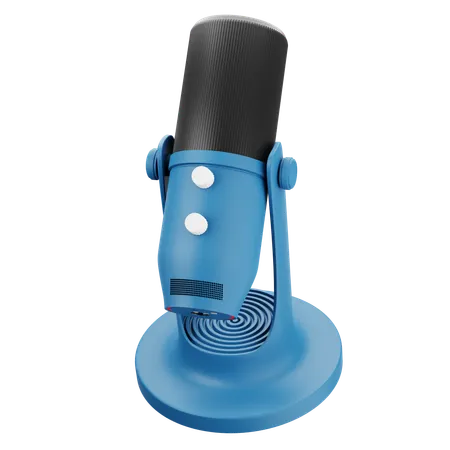 Table Mic  3D Icon