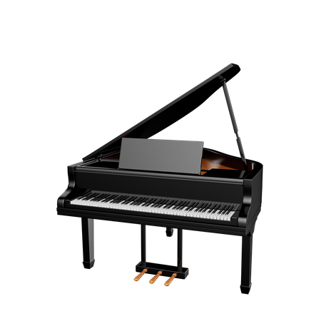 Table de piano  3D Icon