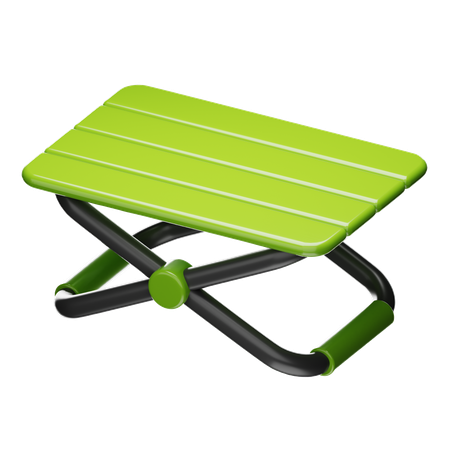 Table pliable  3D Icon