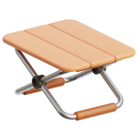 Table pliable  3D Icon