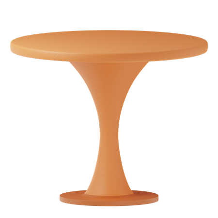 Table ronde  3D Icon