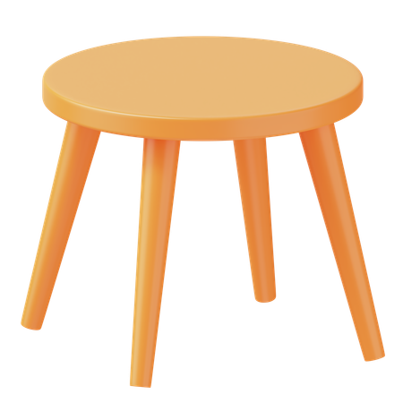 Table ronde  3D Icon