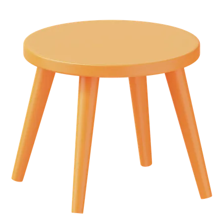 Table ronde  3D Icon