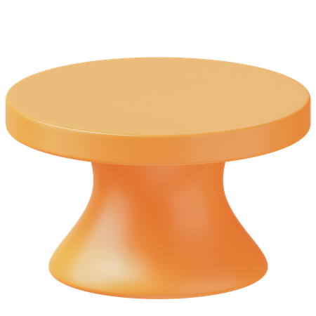 Table ronde  3D Icon