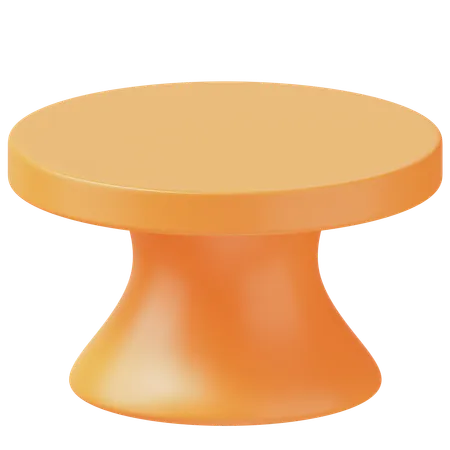 Table ronde  3D Icon