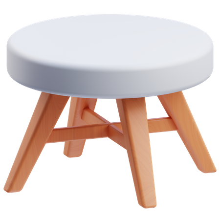 Table ronde  3D Icon