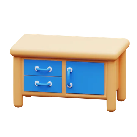 Table Shelf  3D Icon