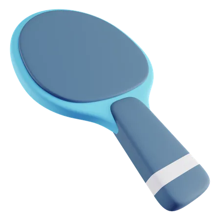 3 D Illustration Of Blue Table Tennis 3D Icon