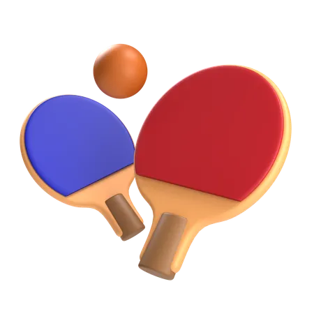 Table Tennis  3D Icon