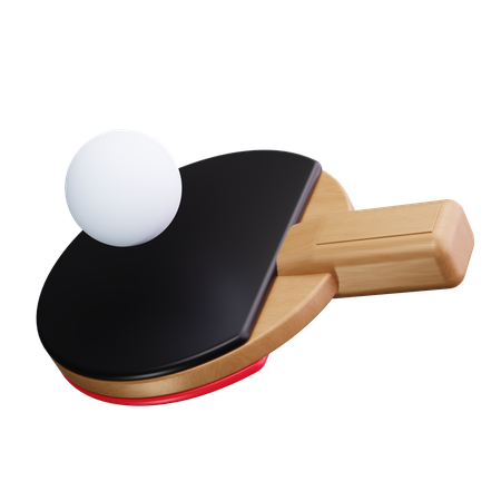 Table Tennis  3D Icon