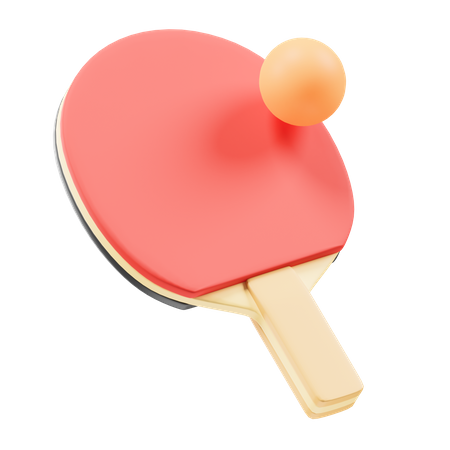 Table Tennis  3D Icon