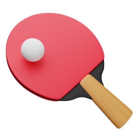 Table Tennis  3D Icon