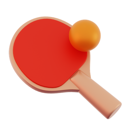 Table Tennis  3D Icon