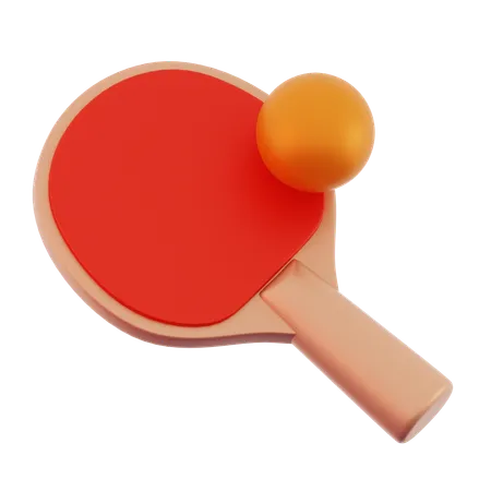 Table Tennis  3D Icon