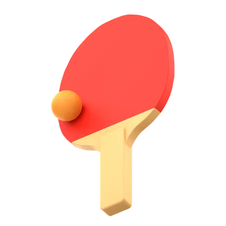 Table Tennis  3D Icon