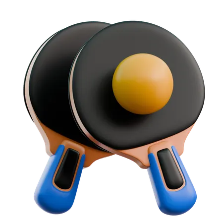 Table Tennis  3D Icon