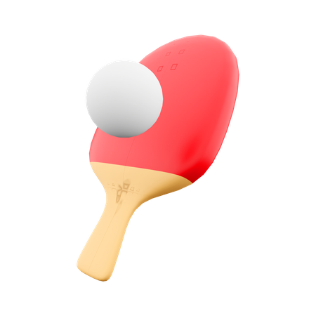 Table Tennis  3D Icon