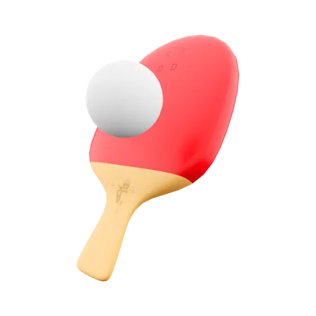 Table Tennis  3D Icon