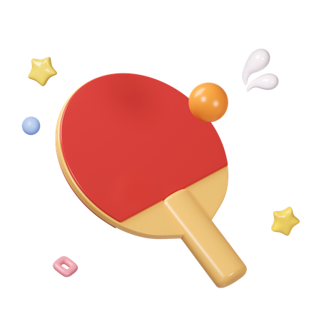 Table Tennis  3D Icon