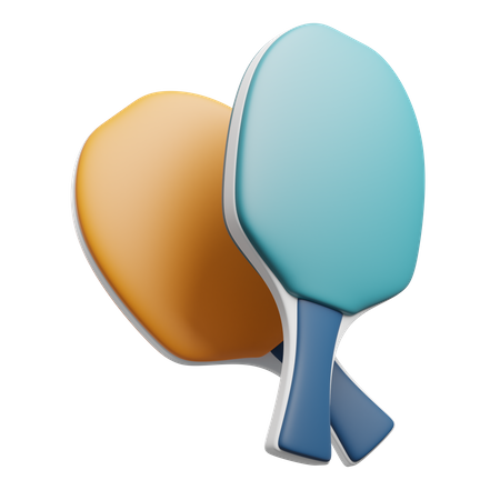 Table Tennis  3D Icon