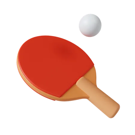 Table Tennis  3D Icon