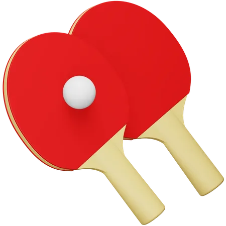 Table Tennis  3D Icon