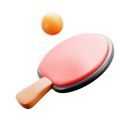 Table Tennis  3D Icon