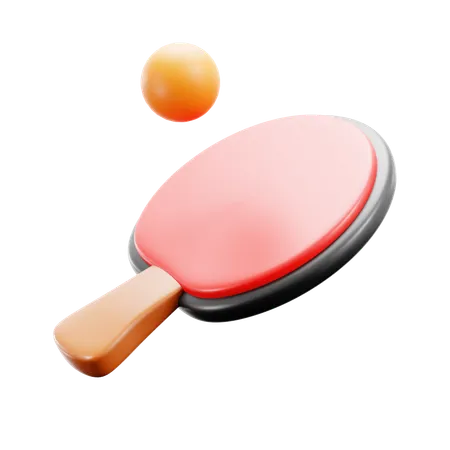 Table Tennis  3D Icon