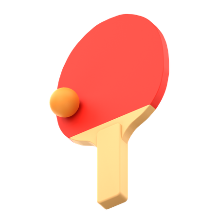 Table Tennis  3D Icon