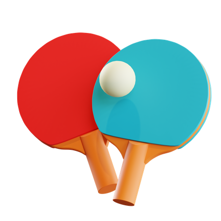 Table Tennis 3D Illustration