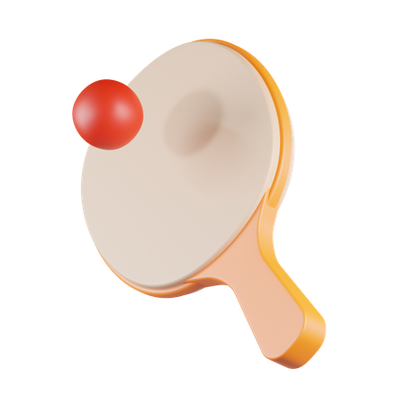 Table Tennis  3D Icon