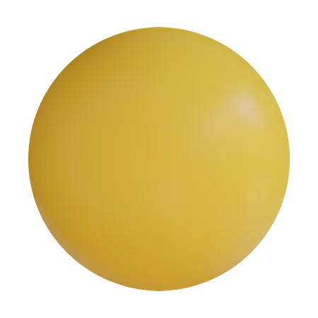 Table Tennis Ball  3D Icon